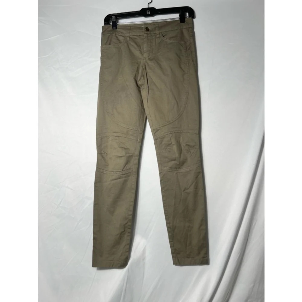 Trina‎ Turk Straight Leg Pants Olive Size 6